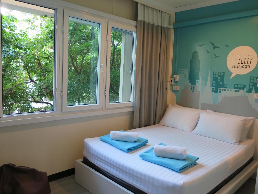 Двухместный (Двухместный номер Делюкс с 1 кроватью), I-Sleep Silom Hostel