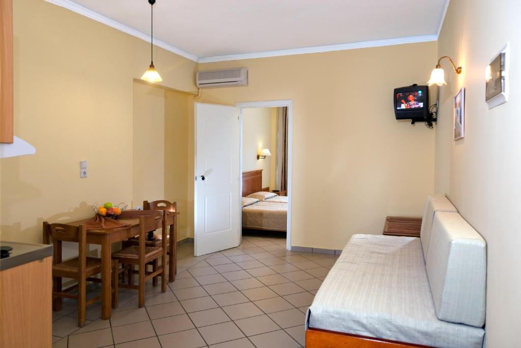 Апартаменты (Апартаменты с 1 спальней) апарт-отеля Kleoniki Mare, Ретимно, Крит