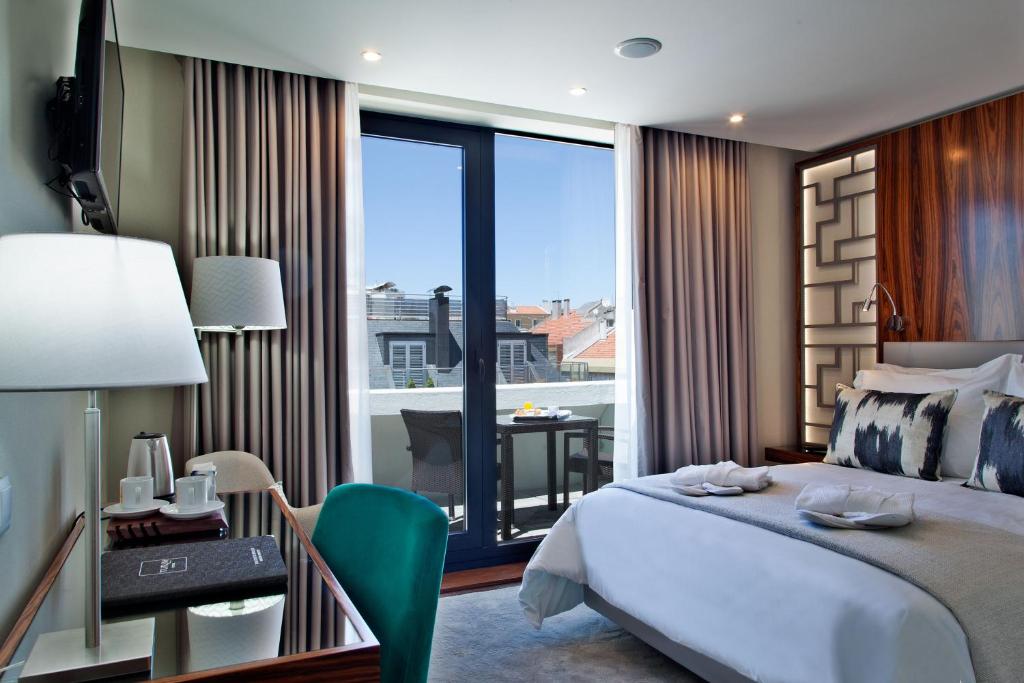 Двухместный (Представительский двухместный номер с 1 кроватью) отеля TURIM Saldanha Hotel, Лиссабон