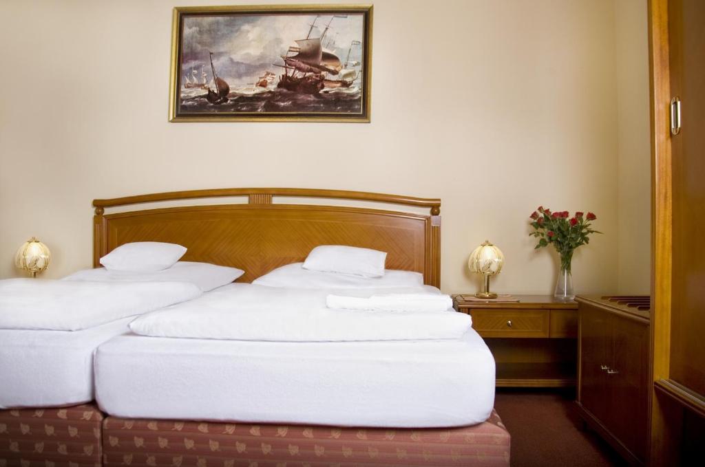 Двухместный (Двухместный номер с 1 кроватью или 2 отдельными кроватями) отеля Saint Antonius, Марианские Лазне