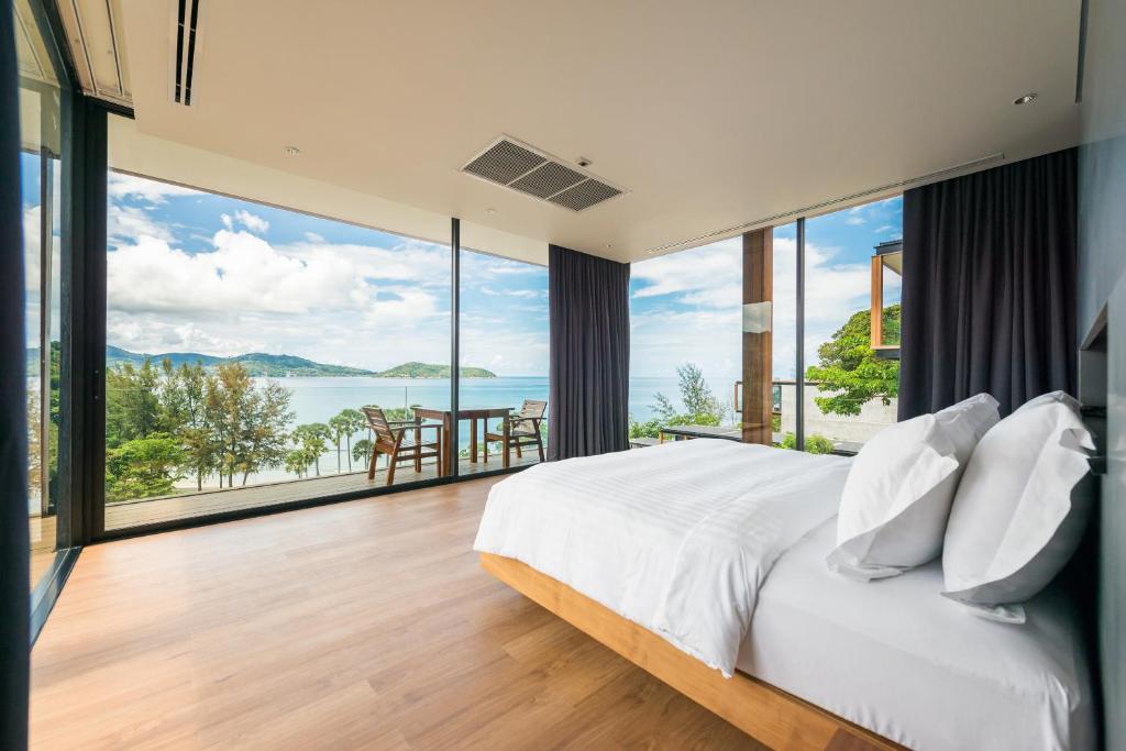 Двухместный (Вилла High Bay с 1 спальней и бассейном), Курортный отель The Naka Phuket