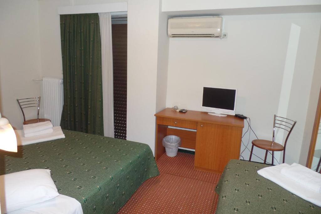 Двухместный (Двухместный номер с 1 кроватью или 2 отдельными кроватями) отеля Nestorion Hotel, Афины