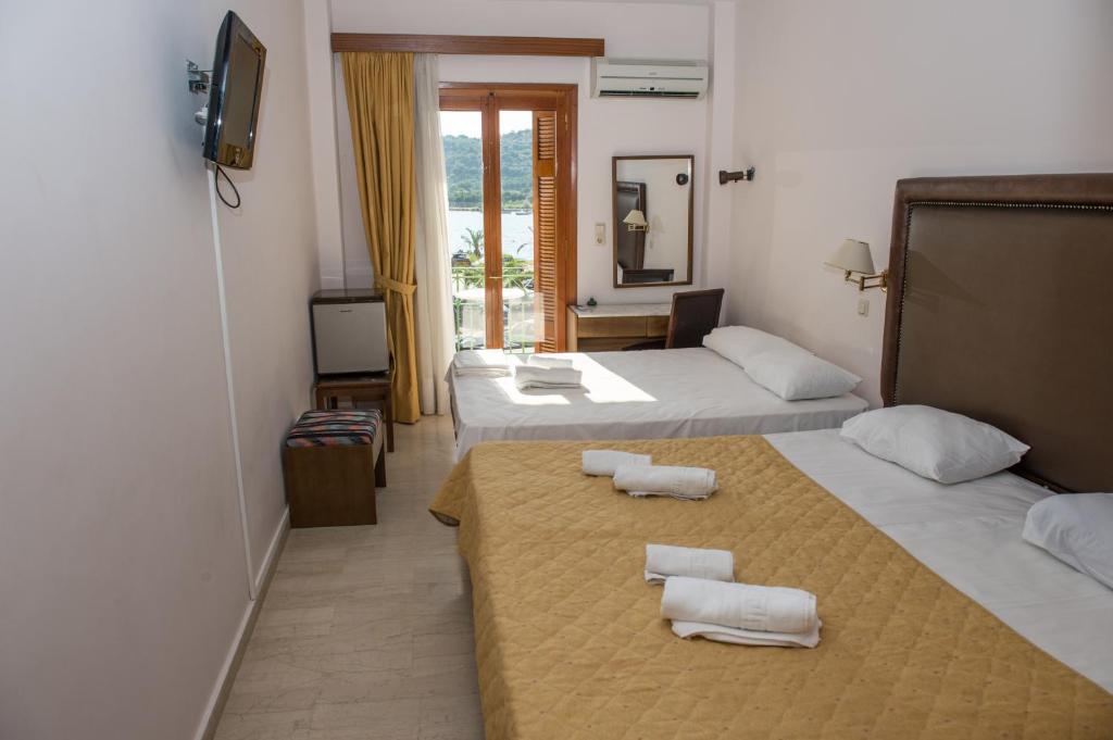 Двухместный (Двухместный номер с 1 кроватью или 2 отдельными кроватями) отеля Verdelis Inn, Древний Эпидавр