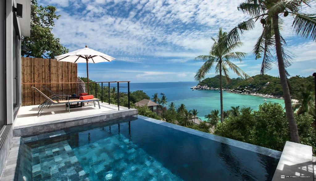 Вилла (Вилла с видом на море - Солана), Villas Del Sol Koh Tao