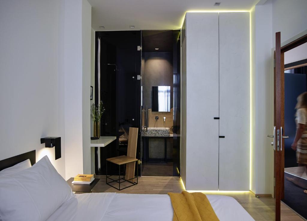 Двухместный (Стандартный двухместный номер с 1 кроватью или 2 отдельными кроватями) отеля InnAthens, Афины