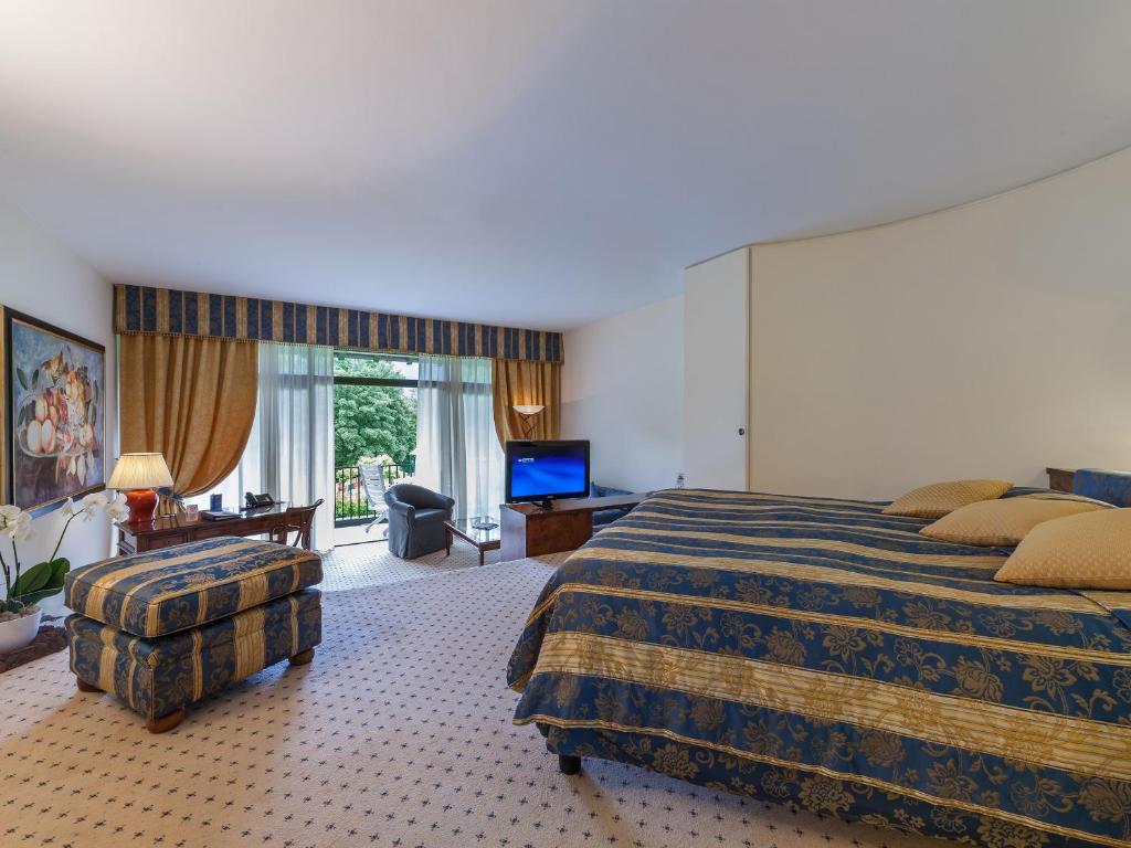 Двухместный (Классический двухместный номер с 1 кроватью) отеля Park Hotel Principe, Лугано