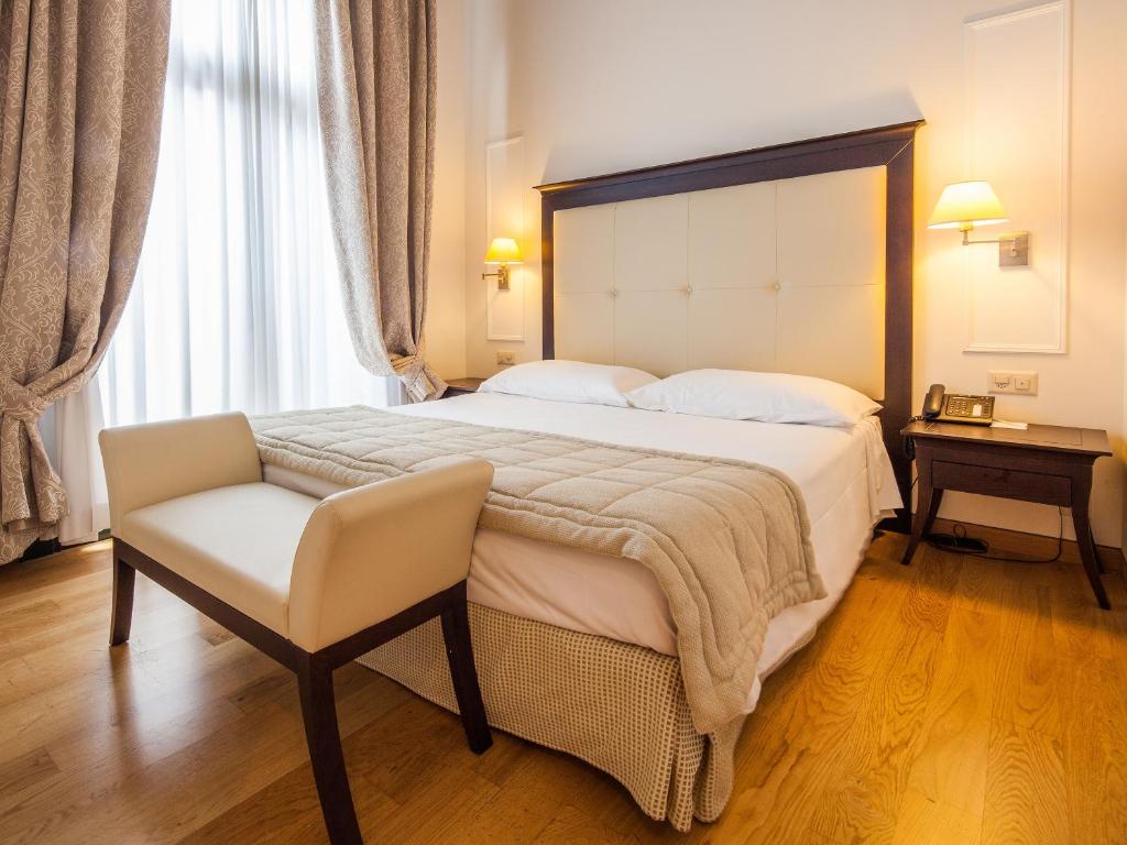 Двухместный (Современный двухместный номер с 1 кроватью, возможна только самостоятельная регистрация заезда) отеля Park Hotel Principe, Лугано