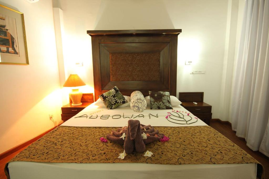 Двухместный (Двухместный номер Делюкс с 1 двуспальной кроватью и пакетом аюрведических услуг) отеля Laluna Ayurveda Resort, Бентота