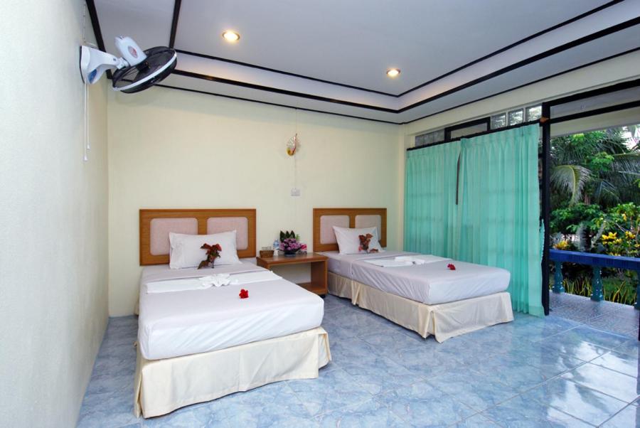 Двухместный (Двухместный номер с 2 отдельными кроватями и ванной) шале Sea Sun Bungalow, Ко Ланта