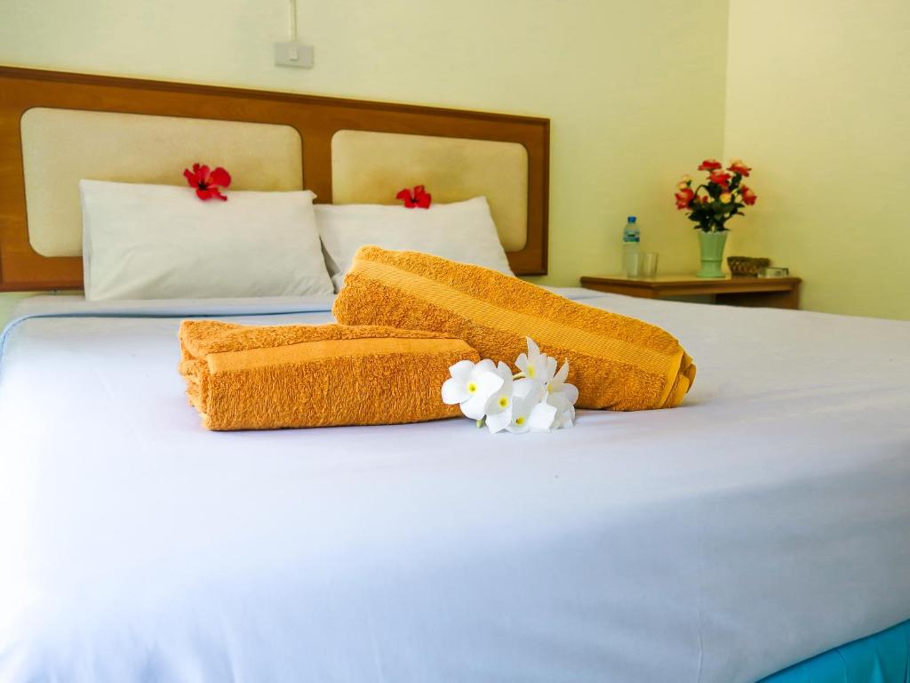 Двухместный (Двухместный номер Делюкс с 1 кроватью и ванной) шале Sea Sun Bungalow, Ко Ланта