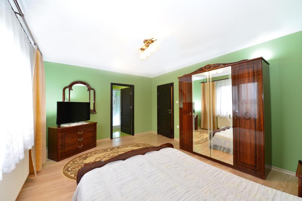 Двухместный (Двухместный номер с 1 кроватью и собственной ванной комнатой) гостевого дома Casa Daria, Хацег