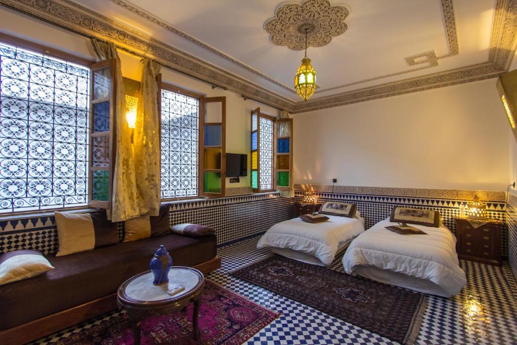 Двухместный (Двухместный номер Делюкс с 1 кроватью), Riad Al Makan