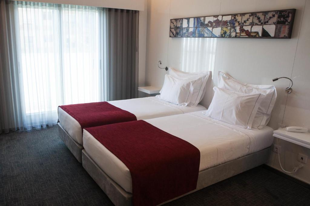 Двухместный (Двухместный номер с 2 отдельными кроватями) отеля Hotel Costa Verde, Повуа-ди-Варзин
