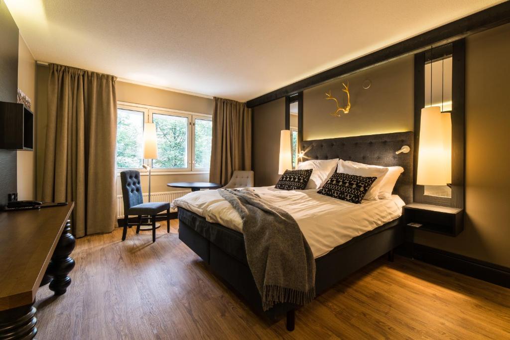 Двухместный (Номер Делюкс с кроватью размера «king-size») отеля Lapland Hotels Tampere, Тампере
