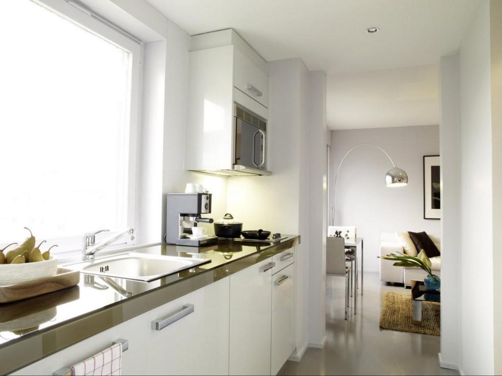 Апартаменты (Studio Apartment Senior, Building 48), VISIONAPARTMENTS Zurich Binzmühlestrasse