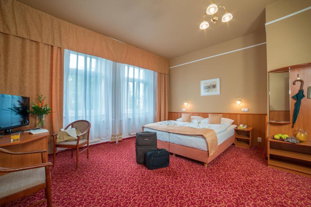 Двухместный (Стандартный двухместный номер с 1 кроватью или 2 отдельными кроватями) отеля Pawlik, Франтишковы-Лазне