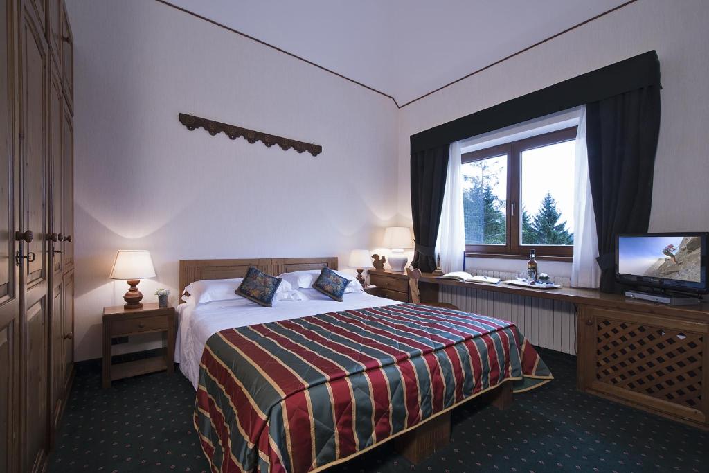 Двухместный (Классический двухместный номер с 1 кроватью) отеля Boutique Hotel Villa Blu Cortina, Кортина-д'Ампеццо