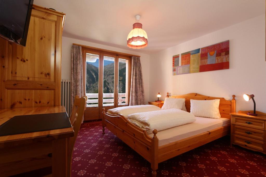 Двухместный (Двухместный номер с 1 кроватью) отеля B&B Hotel Alpina, Грэхен