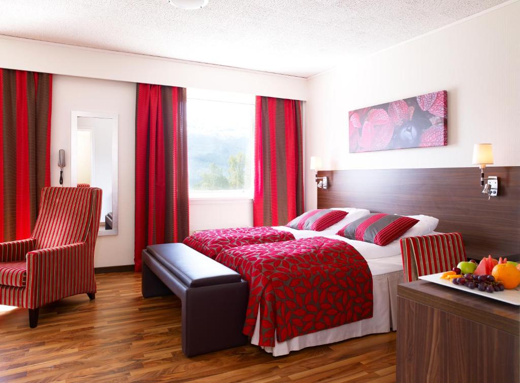 Двухместный (Стандартный двухместный номер с 2 отдельными кроватями) отеля Park Hotel Vossevangen, Берген (Северное море)