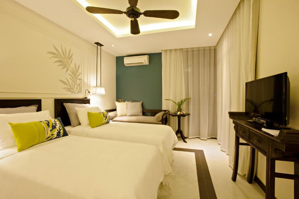 Двухместный (Двухместный номер Делюкс с 2 отдельными кроватями) отеля Maison Vy Hotel, Хойан