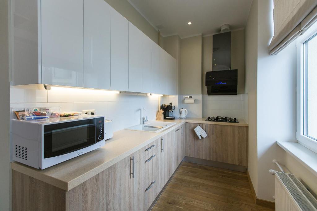 Апартаменты (Апартаменты с 2 спальнями и балконом), Riga Lux Apartments - Ernesta