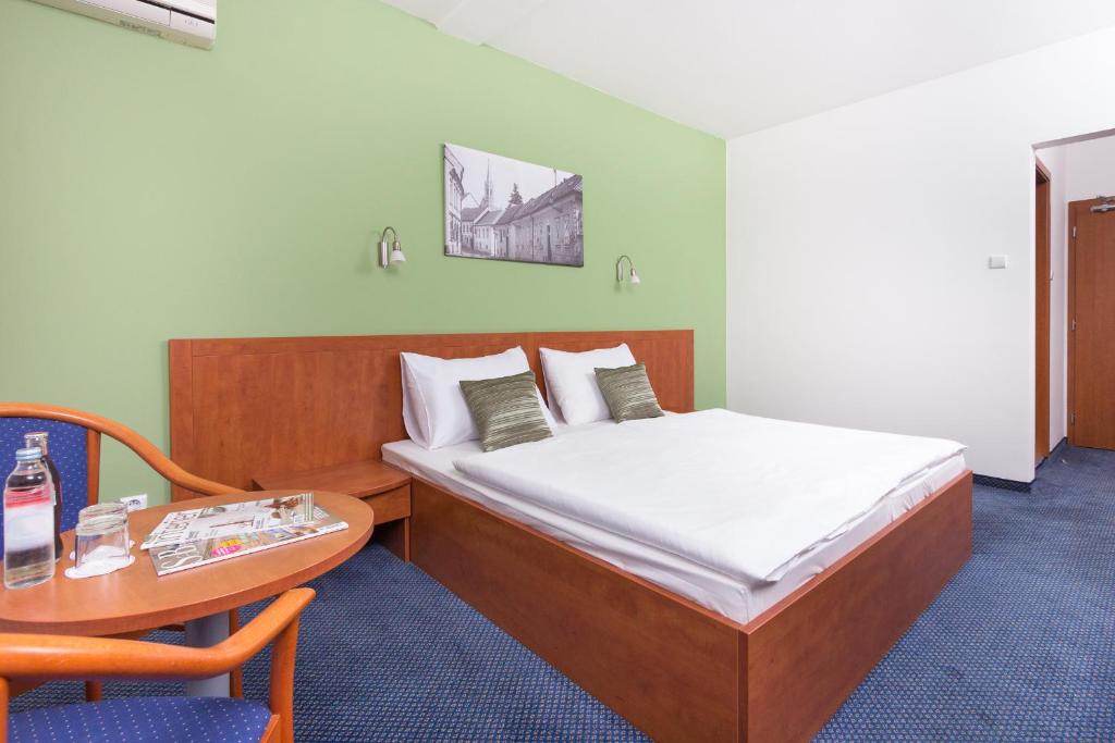 Двухместный (Стандартный двухместный номер с 1 кроватью или 2 отдельными кроватями) отеля Hotel Bratislava, Братислава