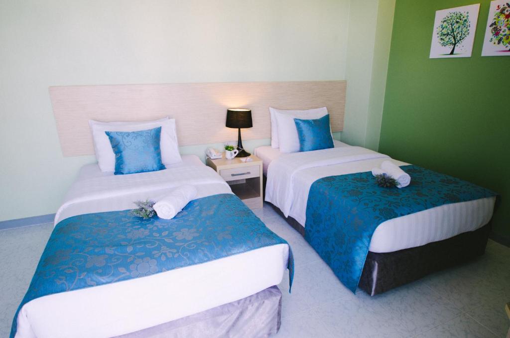 Двухместный (Стандартный двухместный номер с 1 кроватью или 2 отдельными кроватями) отеля Thipurai City, Хуахин