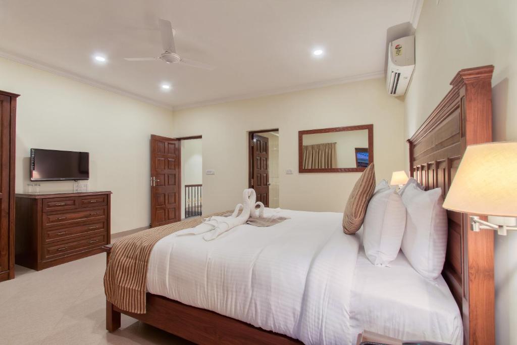 Вилла (Вилла с 3 спальнями) курортного отеля Seashell Villas The Villa Resort, Кандолим