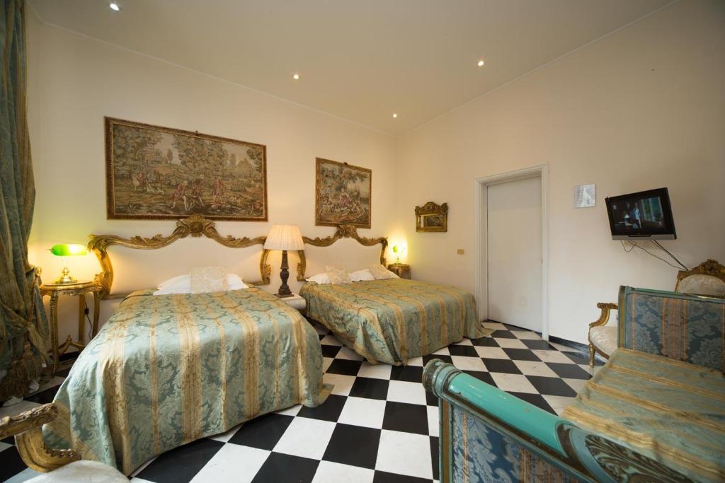 Четырехместный (Четырехместный номер) гостевого дома San Giorgio Rooms, Генуя