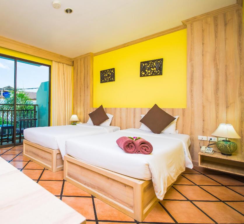 Двухместный (Стандартный двухместный номер с 1 кроватью или 2 отдельными кроватями) курортного отеля Phuket Island View, Пхукет