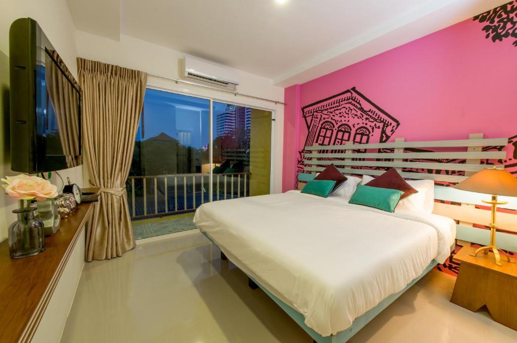 Двухместный (Двухместный номер эконом-класса с 1 кроватью) гостевого дома The Pho Thong Phuket, Пхукет