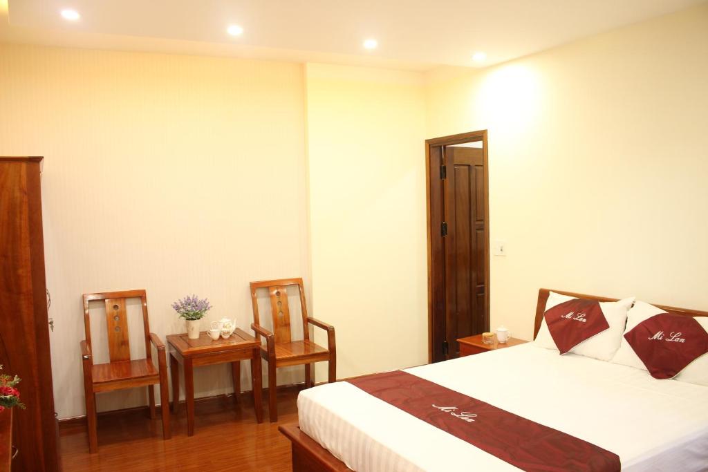Двухместный (Улучшенный двухместный номер с 1 кроватью) семейного отеля Hoi An Green Channel Homestay, Хойан