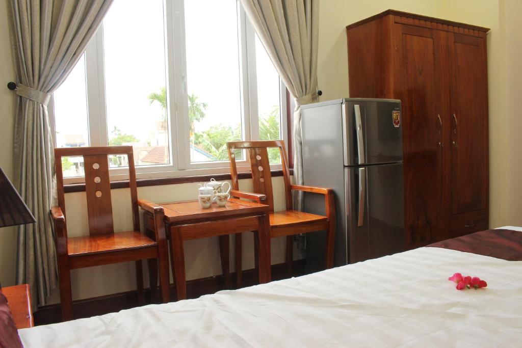 Двухместный (Двухместный номер с 1 кроватью, вид на сад) семейного отеля Hoi An Green Channel Homestay, Хойан