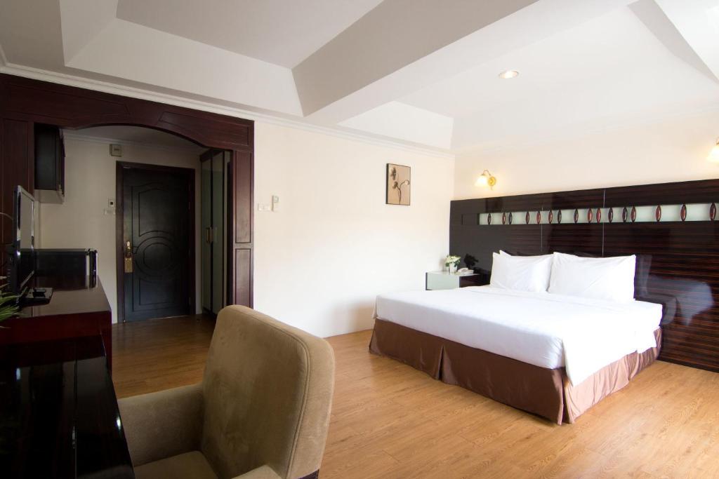 Двухместный (Двухместный номер Делюкс с 1 кроватью) апарт-отеля LK Mansion, Паттайя