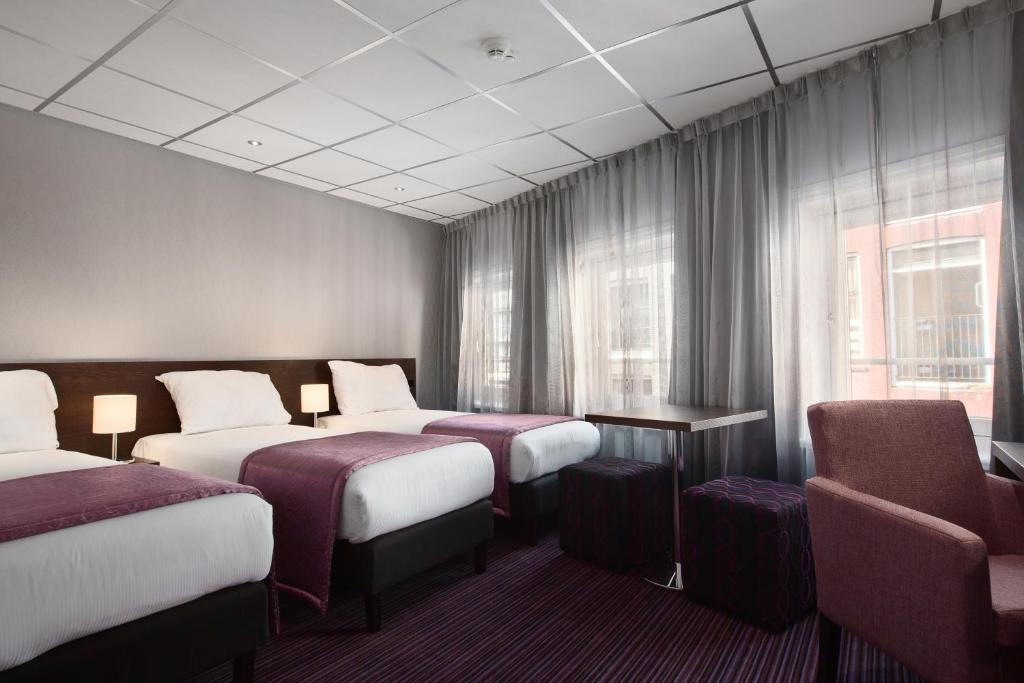 Трехместный (Трехместный номер) отеля Hotel Luxer, Амстердам