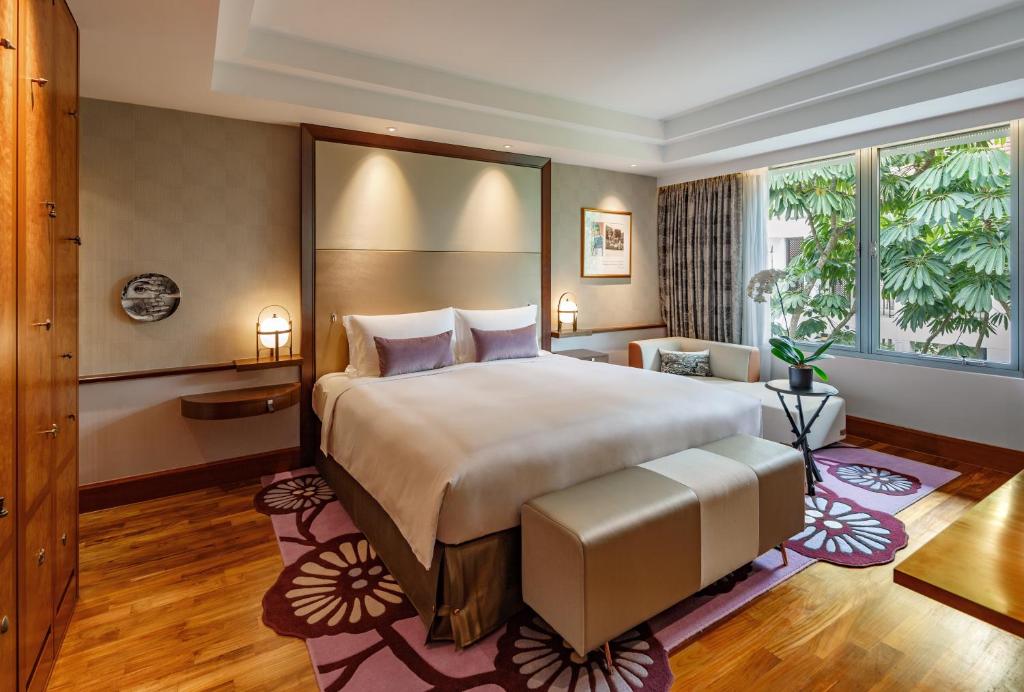 Семейный (Семейный люкс «Престиж», 1 кровать размера «king-size» и диван-кровать) курортного отеля Sofitel Singapore Sentosa Resort & Spa, Сингапур (город)