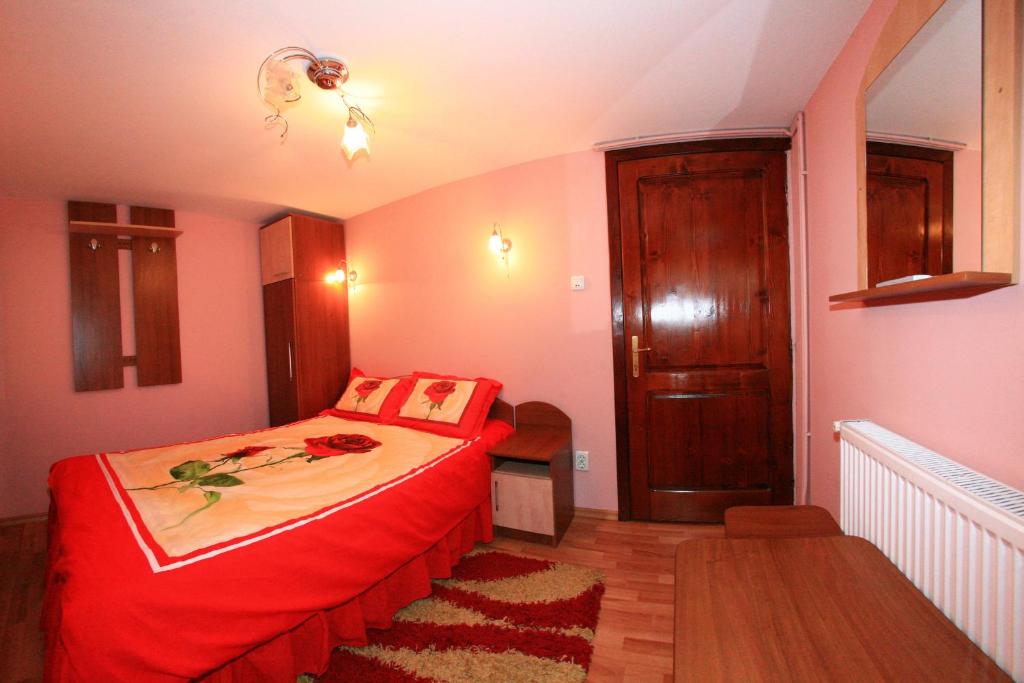 Двухместный (Двухместный номер с 1 кроватью и балконом), Pensiunea Valea Ursului