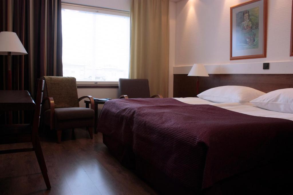Двухместный (Двухместный номер с 2 отдельными кроватями) отеля Hotel Inari, Инари