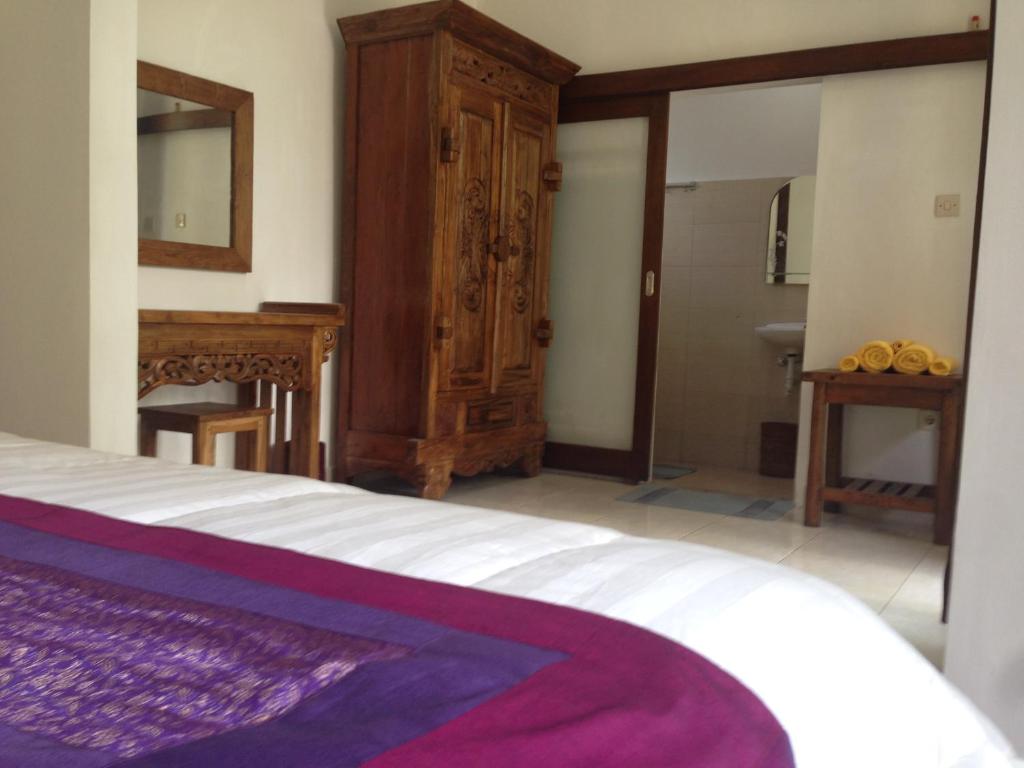 Двухместный (Двухместный номер Делюкс с 1 кроватью и балконом), Ubud Rooms B&B