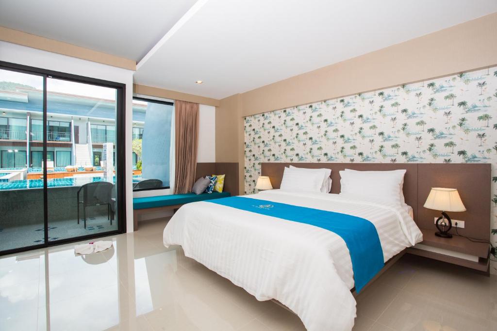 Двухместный (Двухместный номер Делюкс с 1 кроватью и доступом к бассейну) отеля The Phu Beach Hotel, Краби