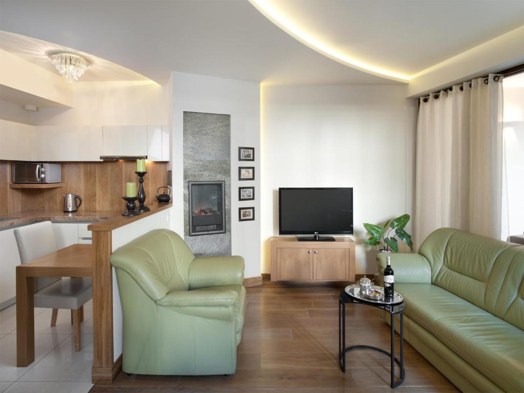 Апартаменты (Апартаменты (для 4 взрослых)), Apartamenty Parkside Kraków