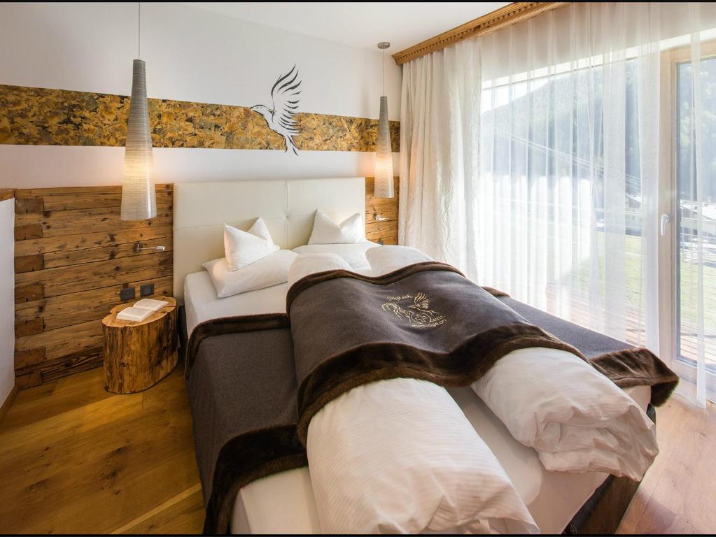 Апартаменты (Апартаменты с 2 спальнями) апарт-отеля Alpinlodge & Spa, Замнаун