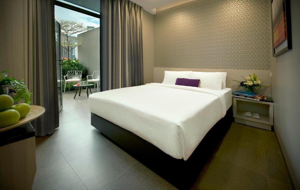 Двухместный (Двухместный номер Делюкс с 1 кроватью) отеля V Hotel Bencoolen, Сингапур (город)