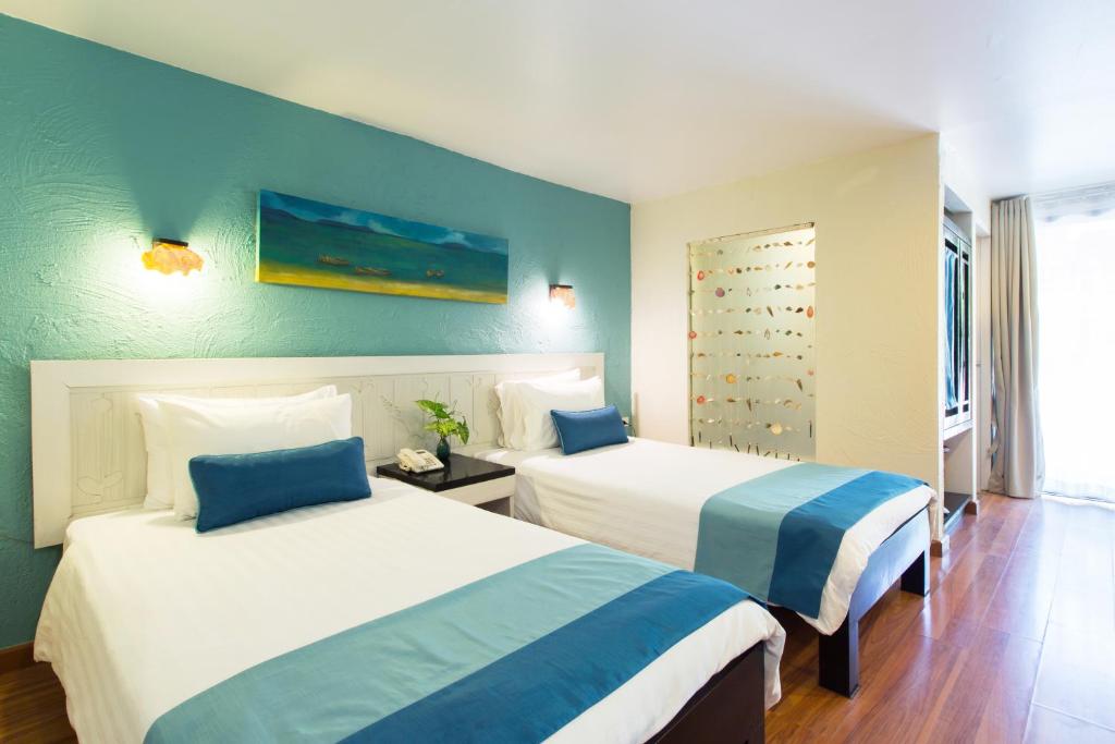 Двухместный (Двухместный номер Делюкс с 1 кроватью или 2 отдельными кроватями, доступ к бассейну) курортного отеля Phra Nang Inn, Краби