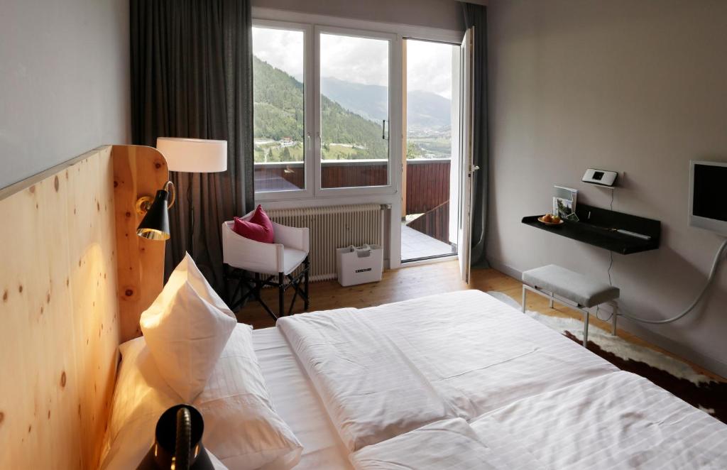 Двухместный (Небольшой двухместный номер с 1 кроватью и панорамным видом) отеля Design Hotel Miramonte, Бад-Гастайн