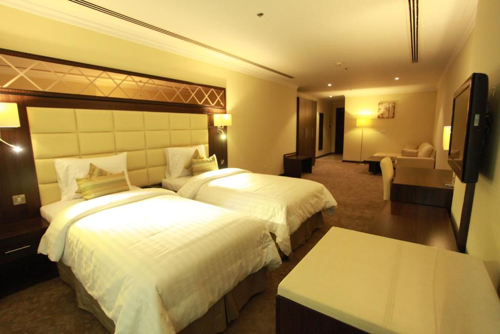 Двухместный (Двухместный номер Делюкс с 2 отдельными кроватями) отеля Golden Ocean Hotel, Доха