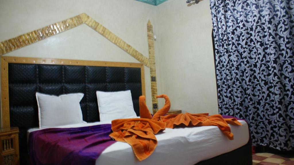 Двухместный (Улучшенный двухместный номер с 1 кроватью и террасой) отеля Riad Aslda, Асни