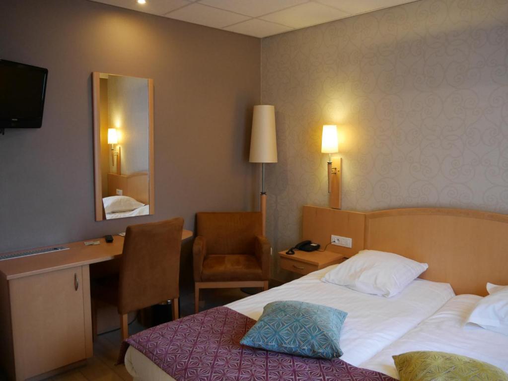 Двухместный (Стандартный двухместный номер с 1 кроватью) отеля Hotel Cajou, Де Панне