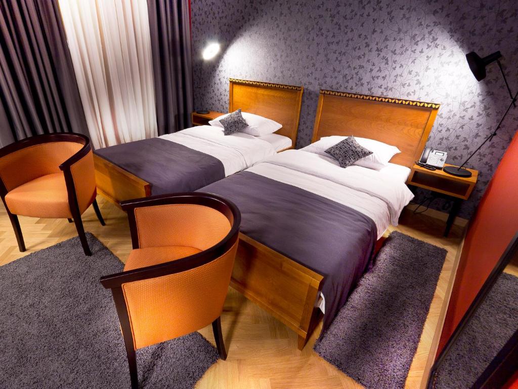 Двухместный (Двухместный номер с 2 отдельными кроватями) отеля Park Boutique Hotel, Вараждин