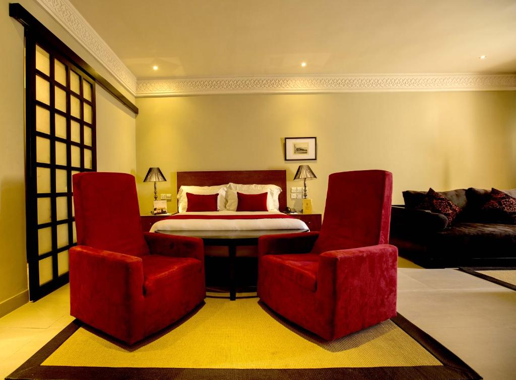 Двухместный (Двухместный номер Делюкс с 1 кроватью) отеля Adam Park Marrakech Hotel & Spa, Марракеш